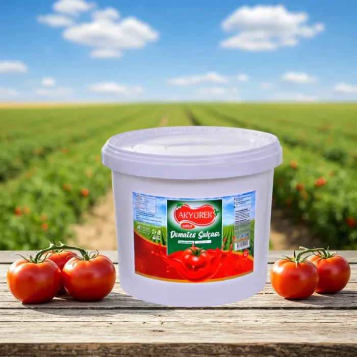 Domates Salçası 19 kg Kova - Görsel 1
