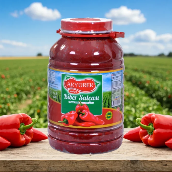 Tatlı Biber Salçası 4 kg CamPet - Görsel 1